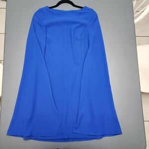 Lauren Ralph Lauren Cape Gorgette Cocktain/Party Dress